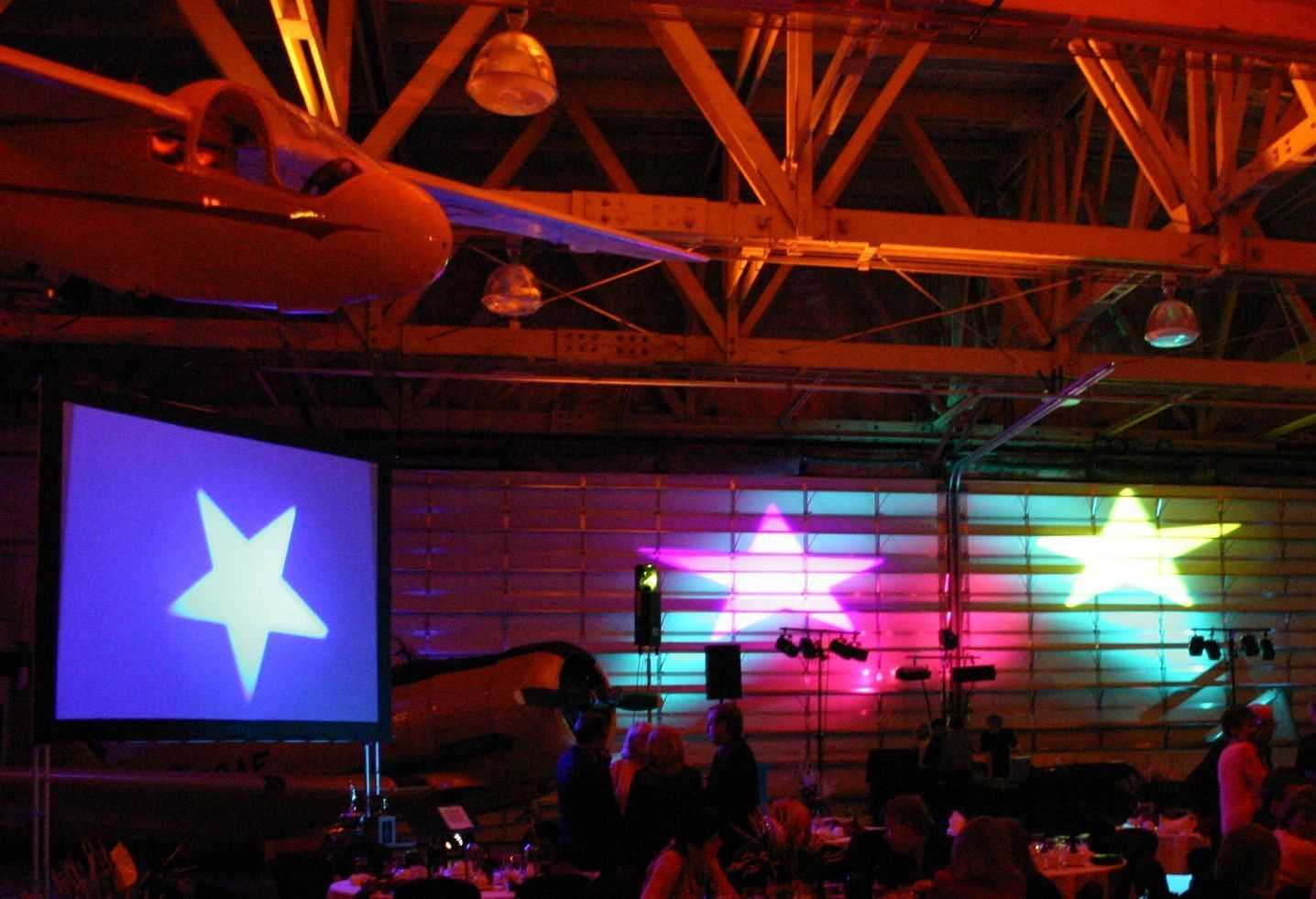 Star Metal Gobo Example
