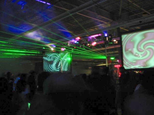 DJ Calgary Video Dance with Laser